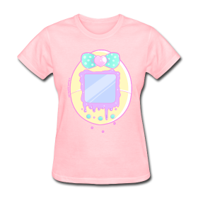 telltale-sheriff:  ♥NEW SHOP ITEMS!!♥New shirts now in at KawaiiSheriff! Dreamy Milkshake and Melty Tamagotchi! Buy them here!!!