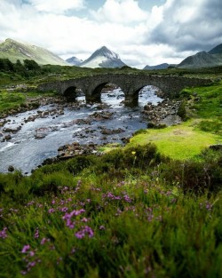 landscape-lunacy:Sligachan Old Bridge, Scotland - by Joe Purmal