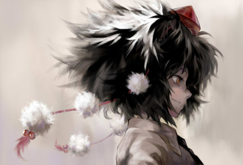 mogo03:  inubashiri momiji (touhou) drawn by matsuda (matsukichi)shameimaru aya (touhou) drawn by neko (yanshoujie)