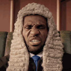 fuckyealebronjames:  Judge James: Presented by Powerade