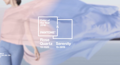 stylemic: Rose Quartz and Serenity have been named color of the yearAnd according to Pantone, the ch