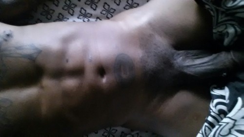 Damn, look at that sexy body and thick cock…