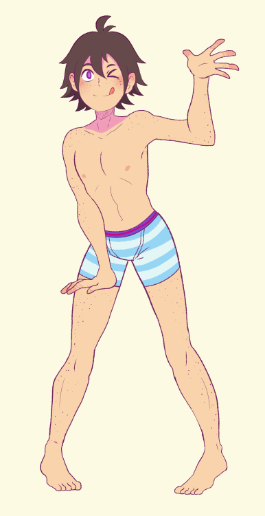 camalilium:  Yam’s looks in me and @inverted-typo‘s Me!Me!Me! AU AU FAQ (x) 