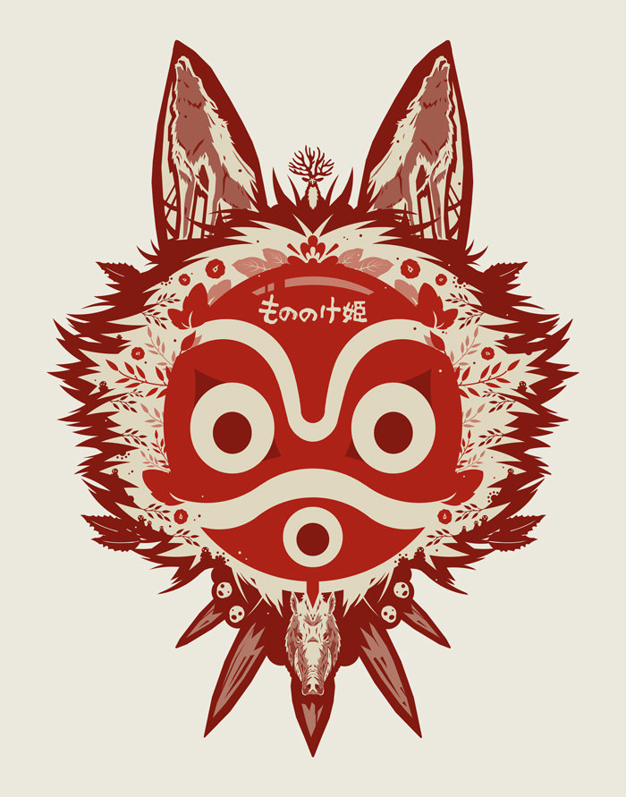 kev-n:  zero—orchestra:  pixalry:  Papercut Style Ghibli Posters - by Michael