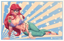 comix-art:  Ariel Geek