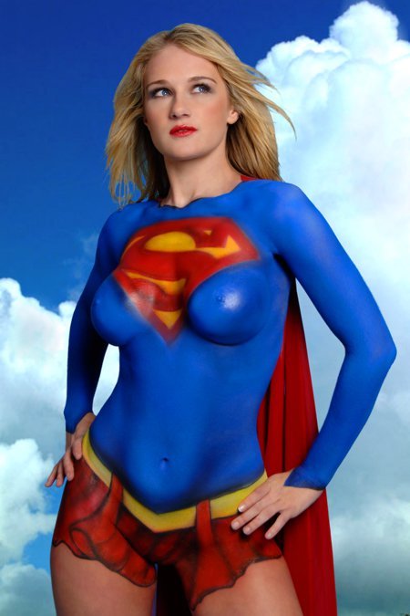 I was looking at something and a few clicks later I was being shown some body painting.