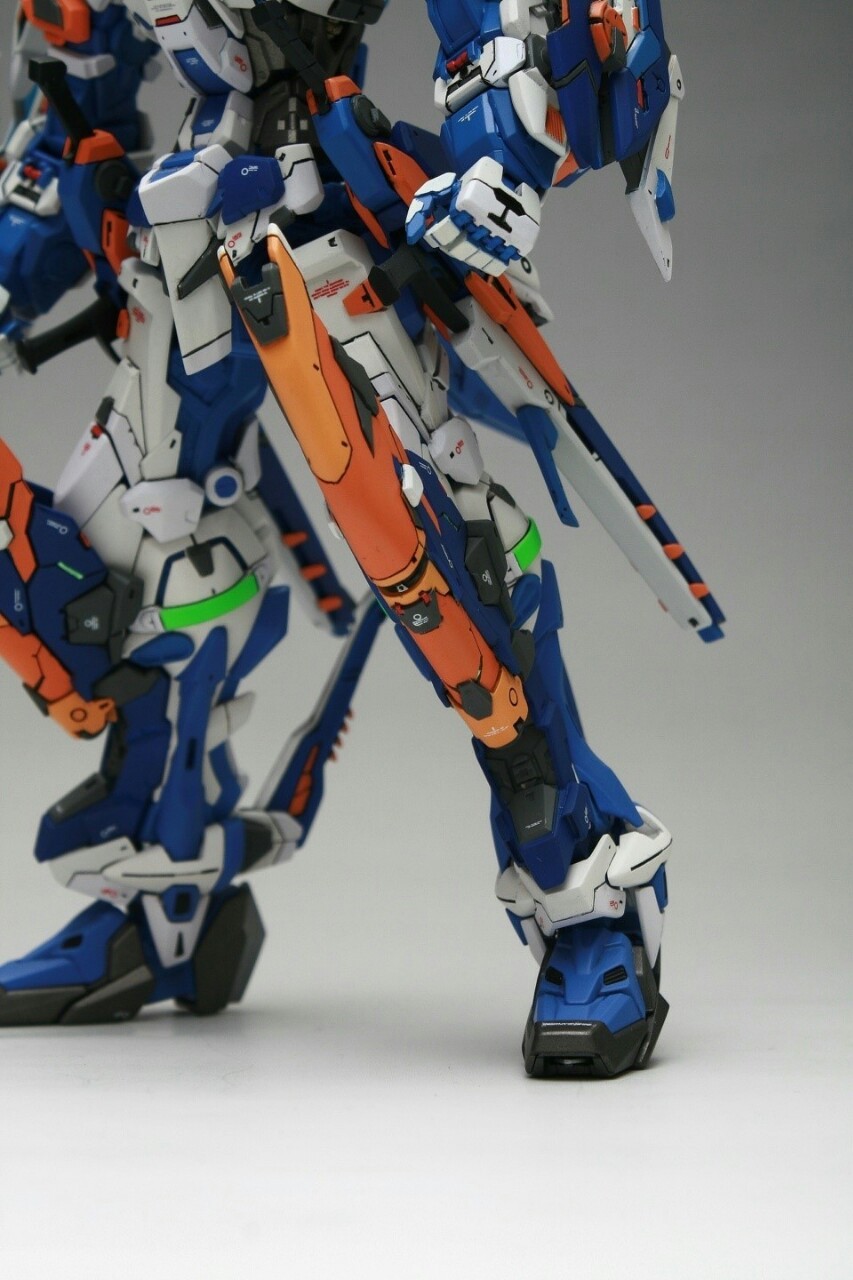 toysmaniac:  MG 1/100 Gundam Astray Blue Frame 3rd - Customized Build  Modeled by gunzakfamill