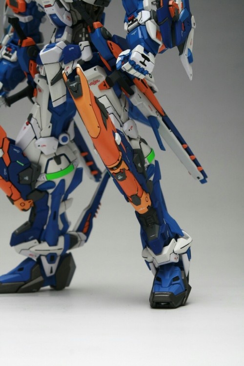 toysmaniac:  MG 1/100 Gundam Astray Blue Frame 3rd - Customized Build  Modeled by gunzakfamill  Source: gundamguy.blogspot.my