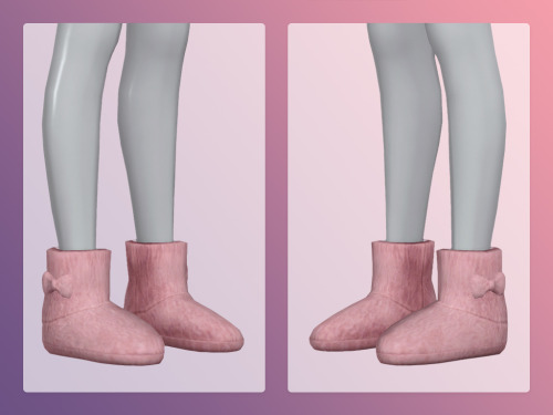 nords-sims: Doux Slipper Boots V2 :Sul sul my friends!! I made a second version of my Doux Slipper B