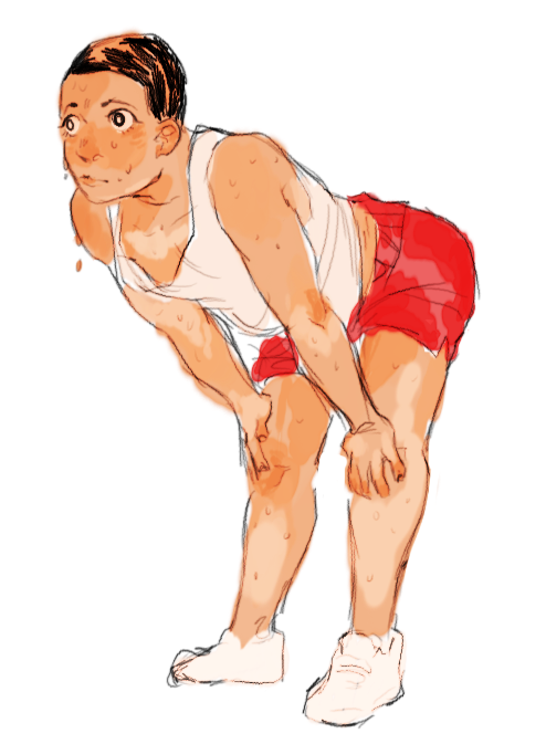 seasaltinecrackers:  iiiim going to bed heres another izumida sketch goodnight *:･ﾟ✧ 