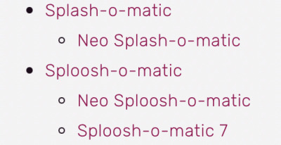 campyvillain:campyvillain:splatoon really is the best game on earth because instead of being named normal things the weapons are named like. The 5 dollar Sloppy Toppy 200. The Squirtmaster. The Hypergouger Supreme . and the competitive scene is sincerely