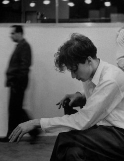 colecciones:  Glenn Gould, 1955. Photo by