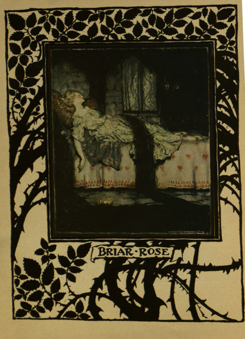 muspeccoll:Arthur Rackham’s 1920 illustrations for Sleeping BeautyEvans, C. S. (Charles Seddon), 188