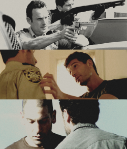 markgreenes:  countdown to twd: 38 days • [3/10] relationships  I remember him. I remember him every day.  