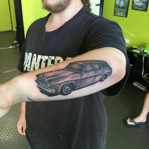 Brodie. Tattoo Artist., Tattooed this HJ wagon on @kingswood_is_life.
