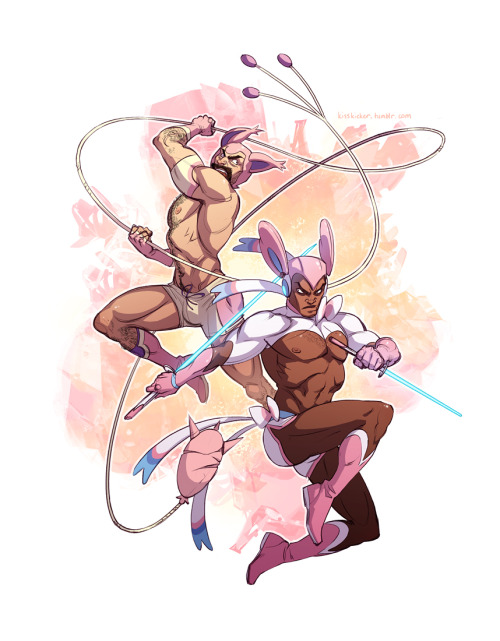 kisskicker:WELL I THOUGHT IT WAS ABOUT TIME MANSKITTY HAD A FRIEND, SOMANSKITTY + MANVEON 4EVERBEHOL