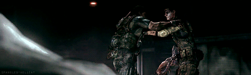 o-rigamii:   RE6 - Chris/Piers Campaign | 1 gif per chapter  