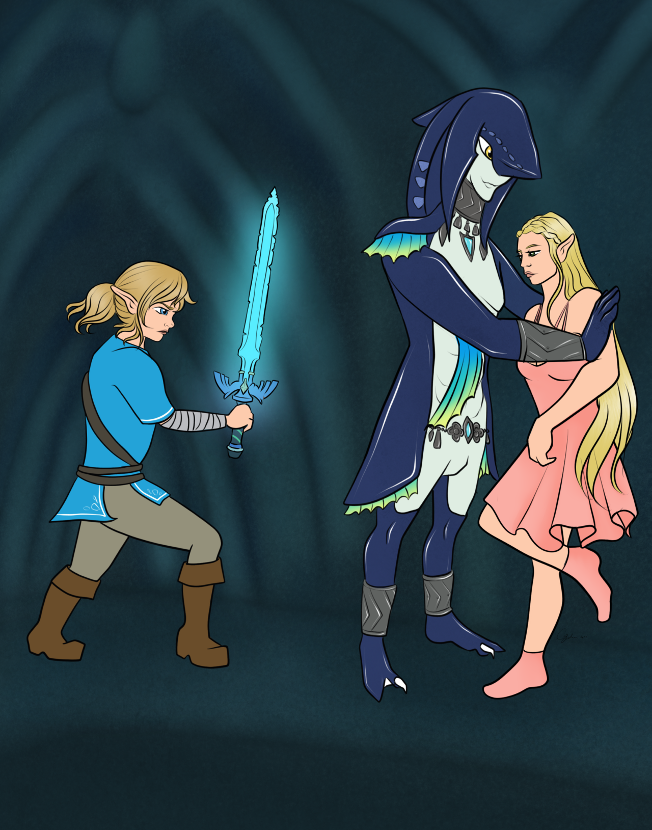 BOTW2: Link X Zelda: To a New adventure by Hanxulz on DeviantArt