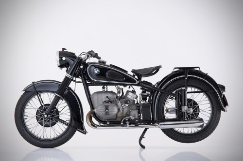 mikeshouts:  90 Years of BMW Motorrad. classic BMW two-wheelers (from top-bottom): BMW R 32 [1923], BMW R 12 [1935], BMW R 5 [1936], and BMW R 51/3 [1951] 