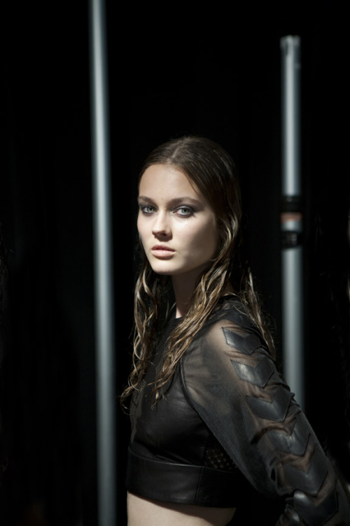 Alexander Wang backstage