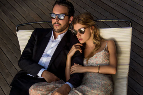 Oliver Peoples - Introducing the Resort 2015 Campaign Featuring - Joanna Halpin &amp; Jack Huston