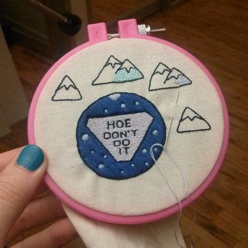 Hoe don&rsquo;t do it  Doing a series of these and I&rsquo;m open up custom orders shortly #
