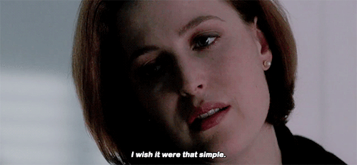 fovmulder:Mulder, the case is over. There’s no more evidence to be gathered. There’s onl
