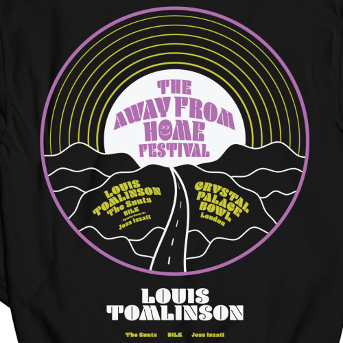 Louis Tomlinson News on X: #Update  The Away From Home Festival merch has  been added to Louis' merch store!    / X