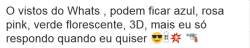 Eu não sei lidar