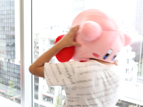 “What would it be like to be sucked up by Kirby?” Well this Kirby doesn’t steal an