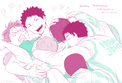 snakeyhoho:  Happy Birthday Iwa-chan!