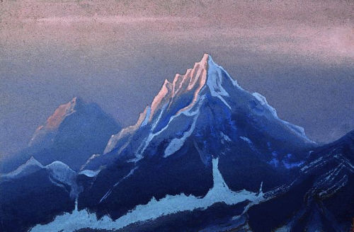 nicholasroerich: Himalayas, 1943, Nicholas Roerich