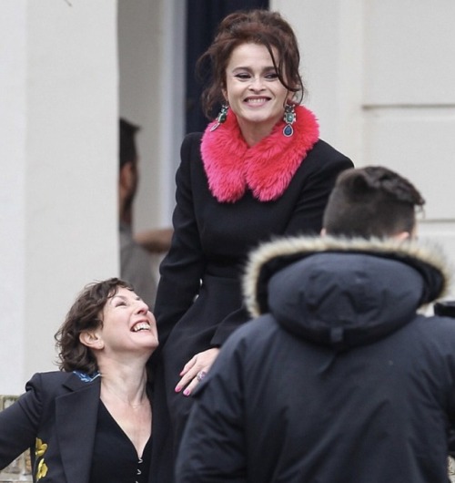 Helena Bonham Carter and Nina Stibbe at the ‘Love, Nina’ Photocall | 2015