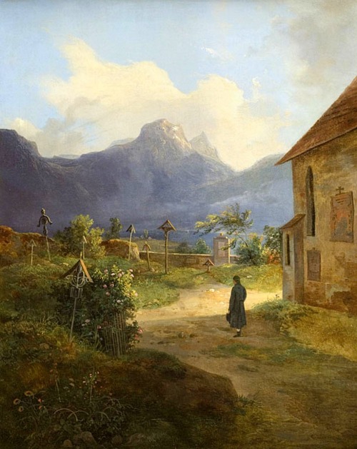 “Landscape” ( 19th century ) Adam Gorczyński (Polish;1805-1876)oil on canvasPrivete collection