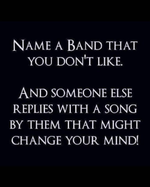 Or comment your favorite band and/or song.   #musicislife #musicconnectspeople  #music https://www.instagram.com/p/Bnqn4k9gxmV/?utm_source=ig_tumblr_share&igshid=1ayk4tf6wawlv