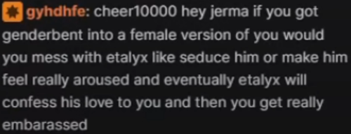 pissvortex:remember when someone paid $100 USD to send this message to jerma