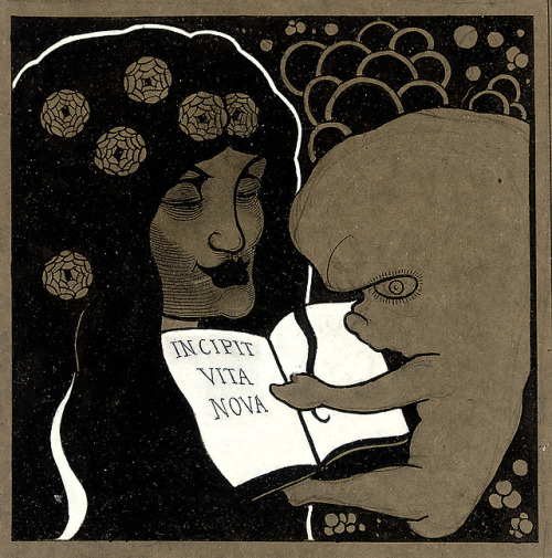 Aubrey Beardsley (1872-1898), &lsquo;Incipit Vita Nova&rsquo; (Here Begins A New Life), 1893Source“&