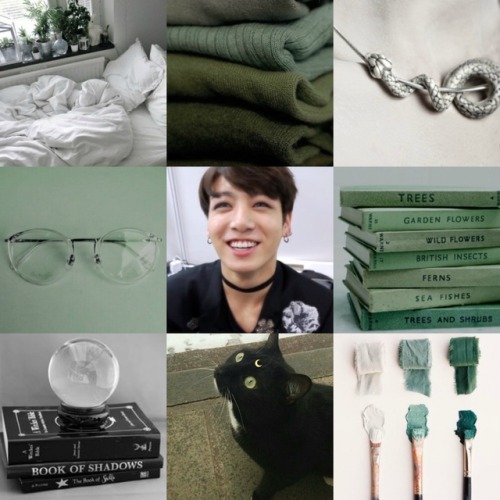 slytherin idols - slytherin jungkook moodboardjungkook’s favorite class is history of magic an