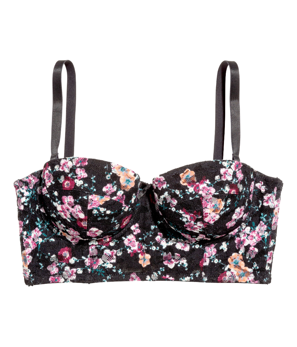 transparent-lingerie:  H&amp;M lace bustiers