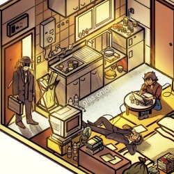 glas-onion:Yakuza 5 - Shinada&rsquo;s apartment 