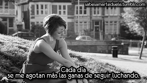 magusedsheeran:  Cada dia menos ganas de seguir luchando 