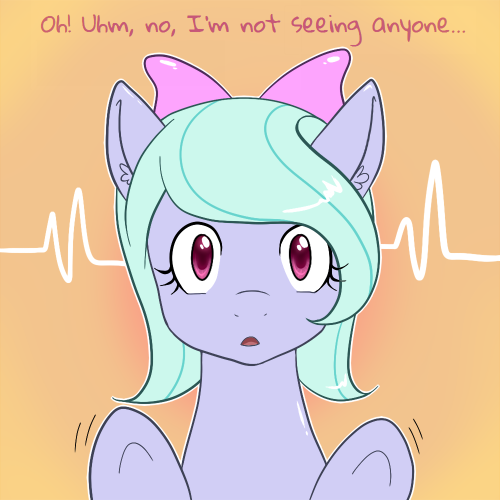 ask-flitter-and-cloudchaser:  So, uh, sorry, I can’t go on a date with you…  D'aww~ :3