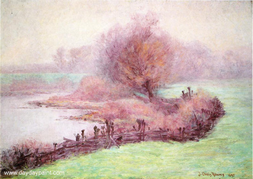 Misty Morning  -  John Ottis AdamsImpressionism