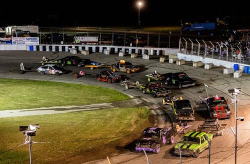 As per family tradition, we attended the season finale event at our local figure-8 racetrack. We usu