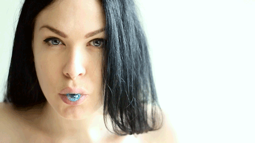 abbywinterselsewhere:  of-saudade:  viola-v:  Efflux (2015) Sex should stain.   New video coming soon.    Viola even makes drooling look sexy