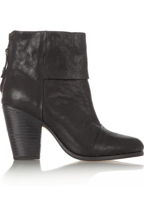 High Heels Blog rainy-day-fashion: Classic Newbury leather ankle bootsShop for… via Tumblr