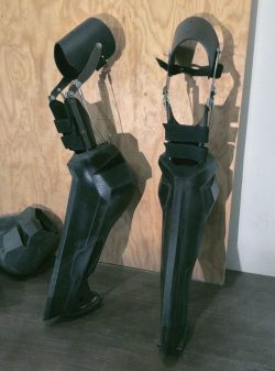 provoltagecosplay:  Installed stilts into