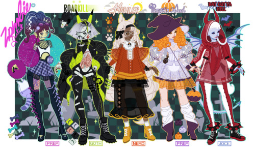 Hey guys!!! ;w;/! IT&rsquo;S OCTOBER and you know what that means!!! Halloween adoptables!!! If 