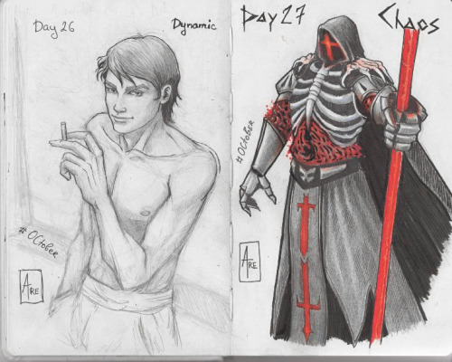 The second part of my OCtober in sketch book. Ok, I am not that artist who shows his cool skills in 