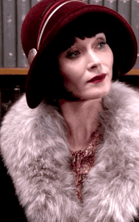 awkward-sultana: (Almost) Every Costume Per Episode + Phryne Fisher’s purple velvet coat with fur-tr